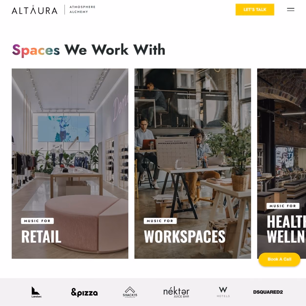 Altaura website shown on desktop and mobile devices.